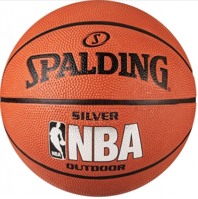 Баскетбольный мяч "Spalding NBA Silver Series Outdoor" АРТ.83-014z